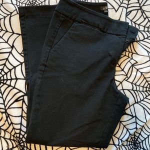 LOFT black slacks size 10